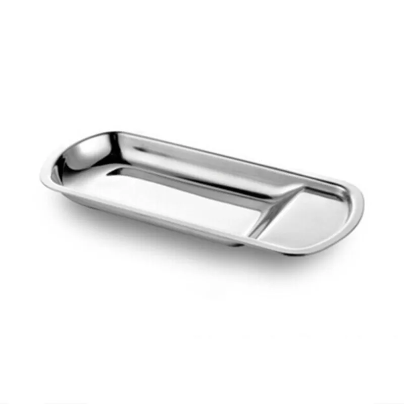 Нержавеющая Сталь Ювелирные изделия сервировочная пластина металлический