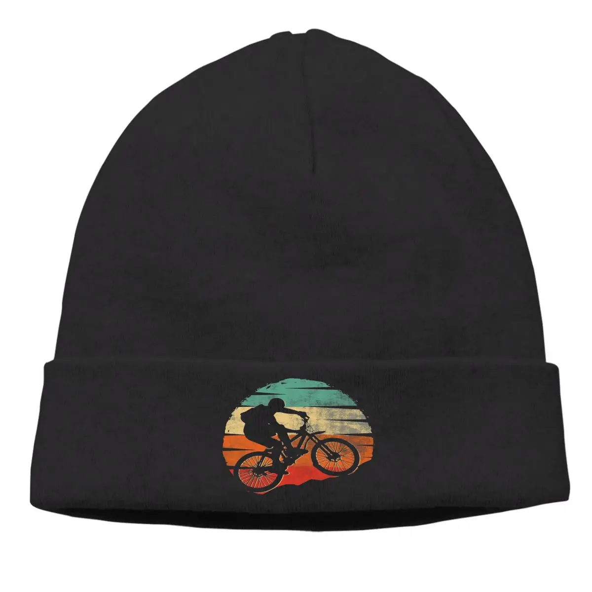 

Bonnet MTB Mountain Bike Cycling Knitting Hat Vintage Winter Warm Street Skullies Beanies Caps
