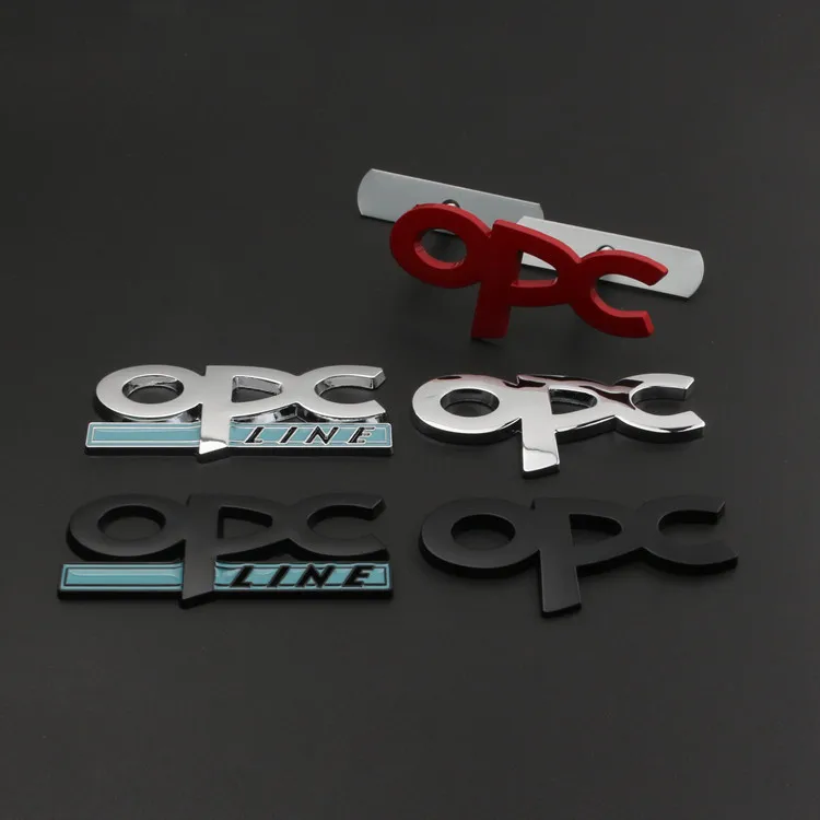 

Car Sticker Badge Emblem Decal Front Grille for Opel OPC Line Astra h g j k f Zafira a b Corsa b c d Mokkav Insignia Car Styling