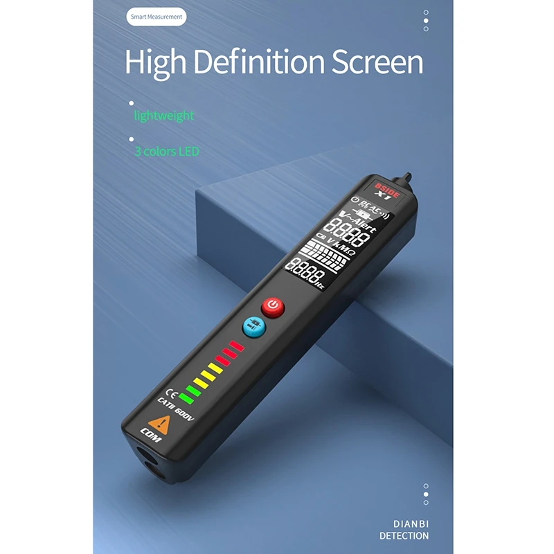 Двухрежимный смарт-детектор BSIDE X1 Бесконтактный детектор напряжения переменного