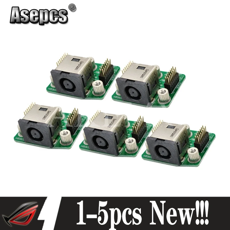 1 5 шт. Новинка! DCIN плата для For Asus ROG G750 G750J G750JH G750JY DC разъем питания Бесплатная