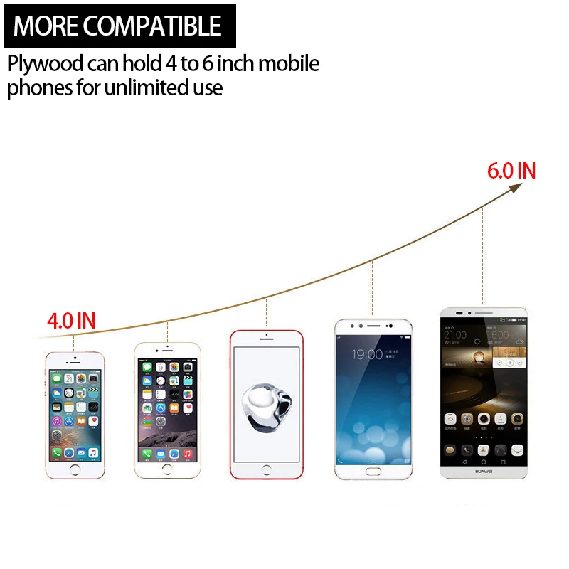 1 шт. настенный держатель для телефона с клейкой лентой | Автомобили и мотоциклы