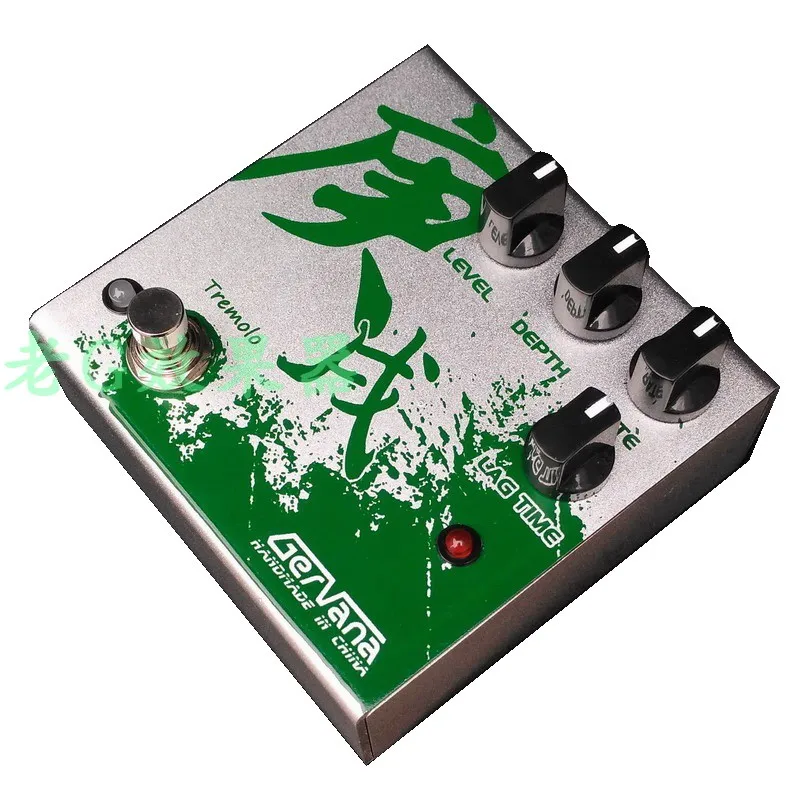 

Delayed Start Vibrato Effector Electric Guitar Bass Manual Stompbox