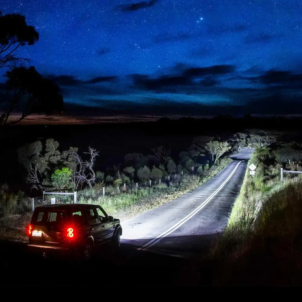 48 Вт Светодиодный светильник 60 ° светодиодный автомобиль луч квадратный