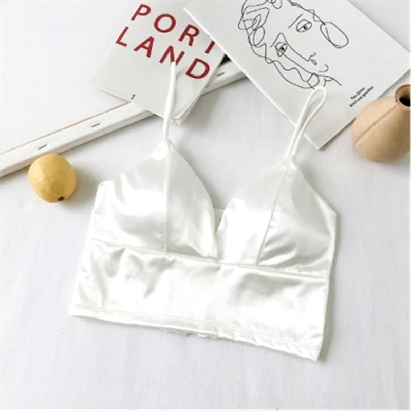 

Fashion Women Lady Casual Tops Tube Chest Wrap Bandeau Underwear Black White Wrapped Chest Strap Chest Pad Underwear Sports Bras