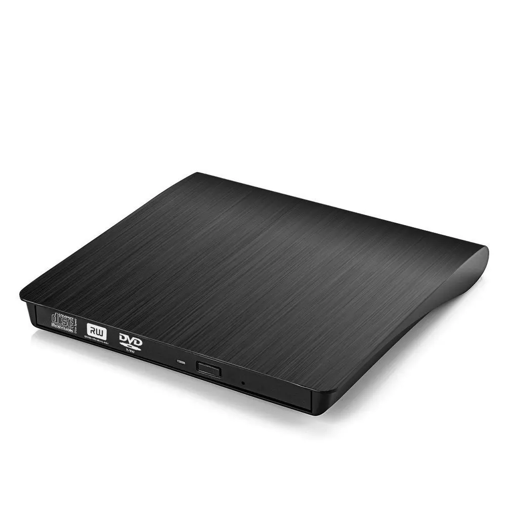 YiYaYo Внешний DVD rom Оптический привод USB 2,0 CD/dvd-rom CD-RW плеер горелка тонкий портативный ридер рекордер portátil для ноутбука