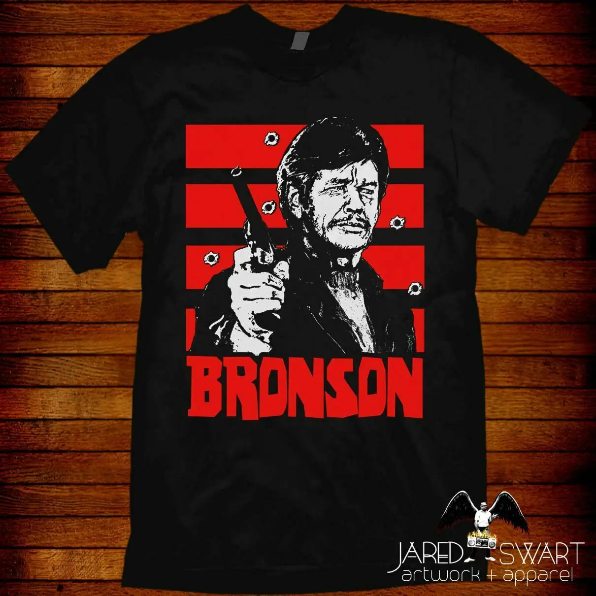 

Charles Bronson T-shirt inspired by the movie Death Wish 1974