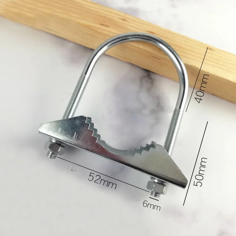 Уличная антенна U-образные болты монтажный зажим удерживающий полюс Dixation U