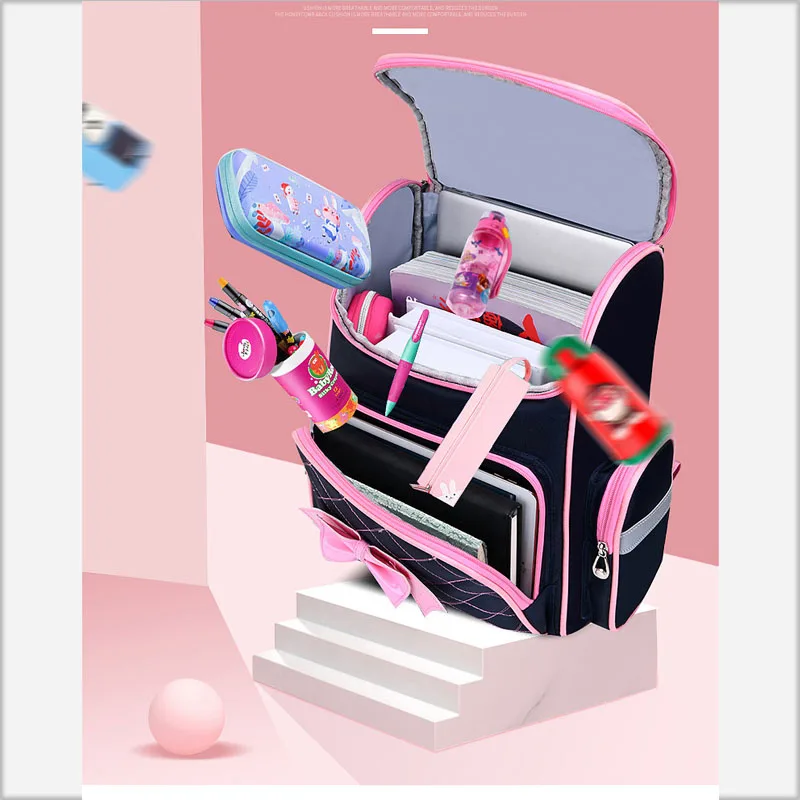 Children School Bags for Girls Orthopedic Backpack Kids princess Backpacks schoolbags Primary School backpack Satchel mochila