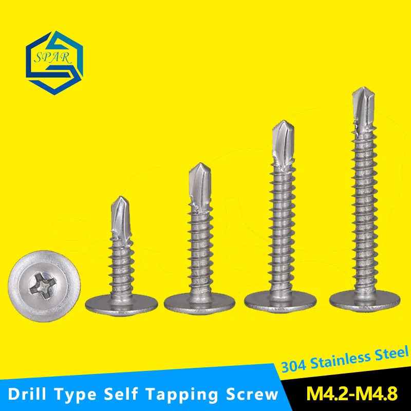 Винты с потайной головкой Ласточкин хвост саморезные винты крестовые 304 из