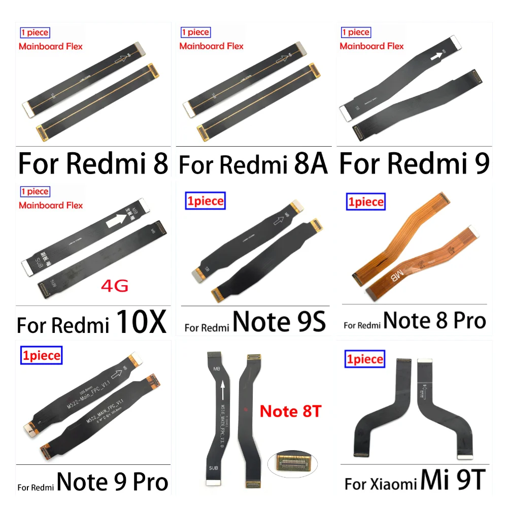 

Main FPC LCD Display Connector Mainboard Flex Cable For Xiaomi Redmi 8 8A 9 10X Redmi Note 9S 8 8T 9 Pro K20 Mi 9T 10 Lite 9 Pro