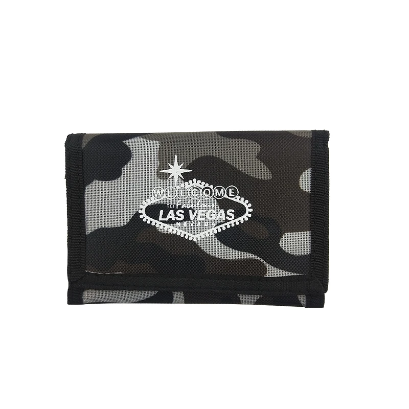 grey camo7010 BELLO TUTTI мужские кошельки на застежке, Холщовый мужской кошелек, короткий кошелек, высокое качество, держатель для id карты, денег, сумки, клатч, портмоне, карман - Цвет: grey camo7010