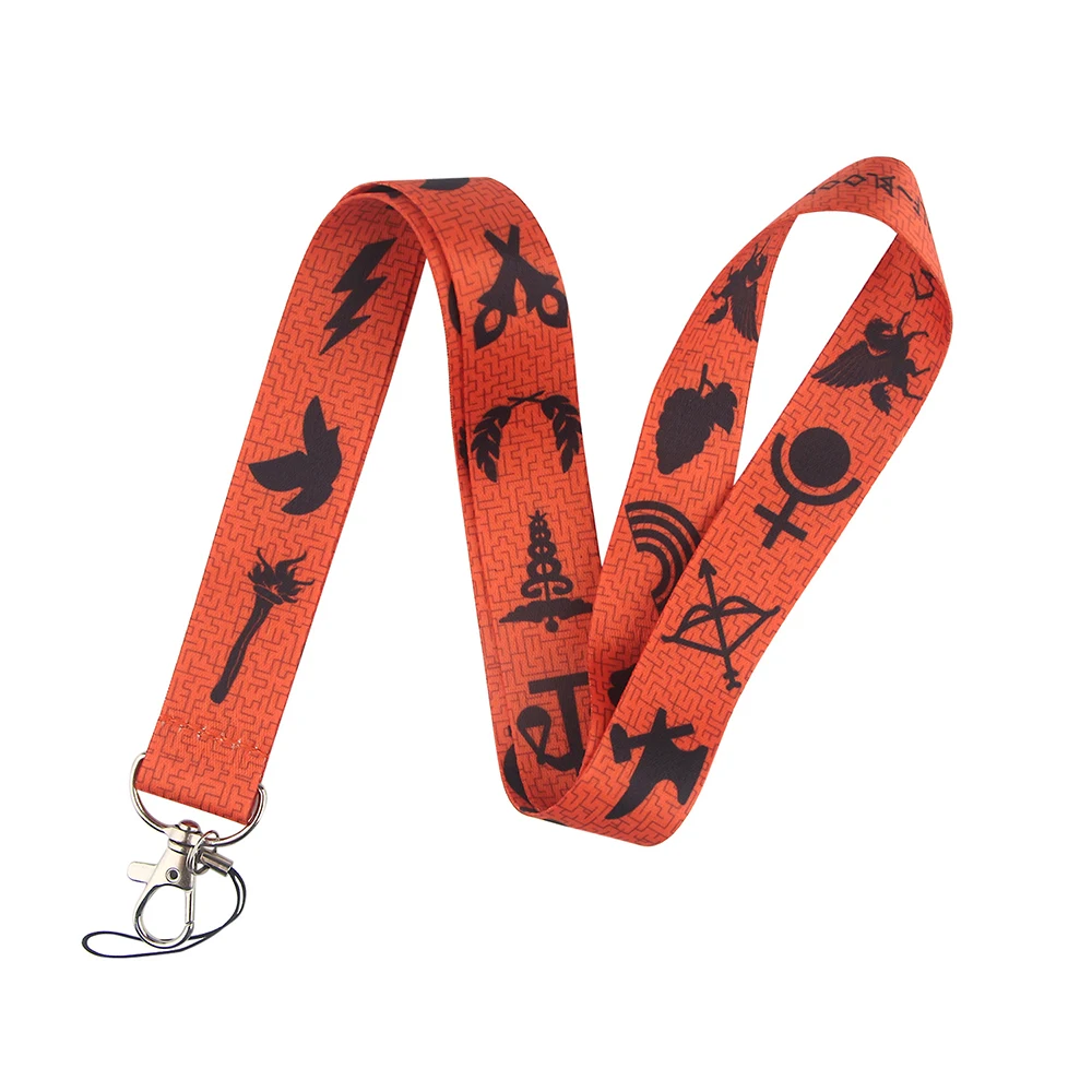 

Ransitute R859 High Quality Percy Jackson Camp Half-Blood Neck Lanyard For Phone Keys ID Card Creative Lanyards