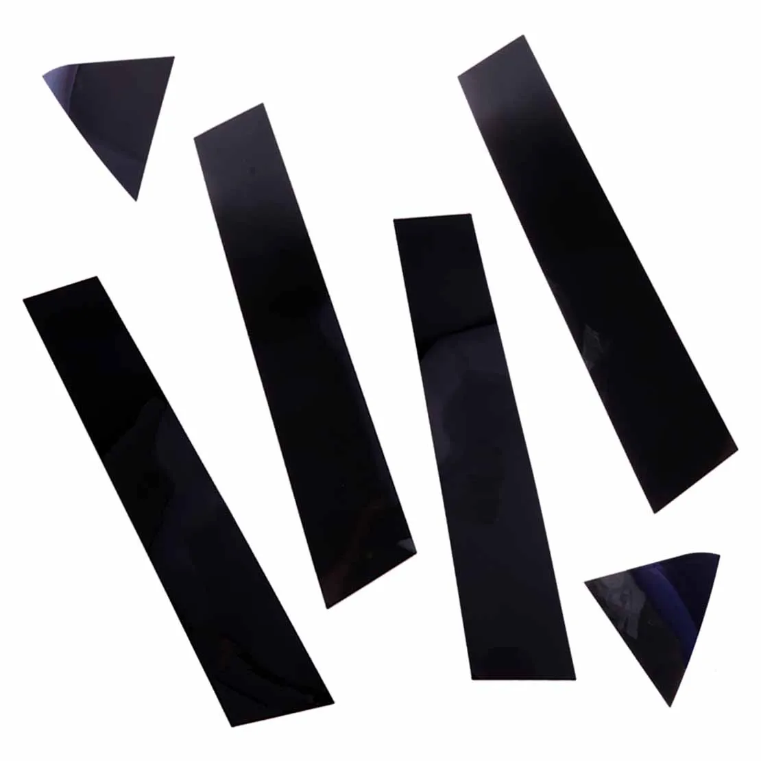 

6Pcs/Set Gloss Black Car Door Window B Pillar Post Cover Trim Decoration Fit for Dodge Charger 2006 2007 2008 2009 2010