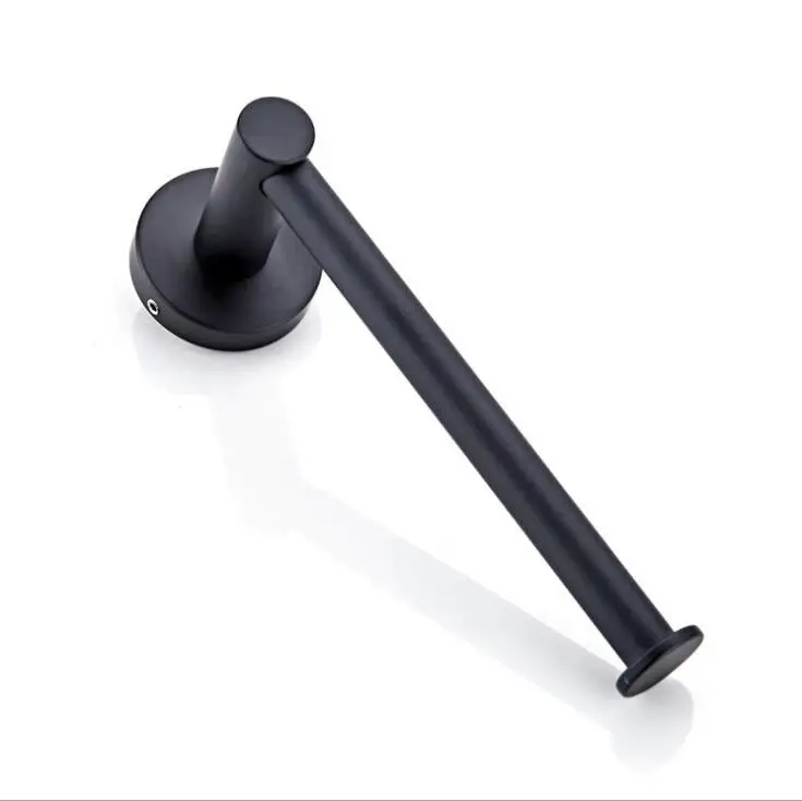 Бумажные держатели классические черные аксессуары для ванной комнаты Твердый