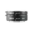 Комплект удлинительных макроколец Meike Для беззеркальных камер Nikon с Z-образным креплением, металлическое кольцо с крупным планом