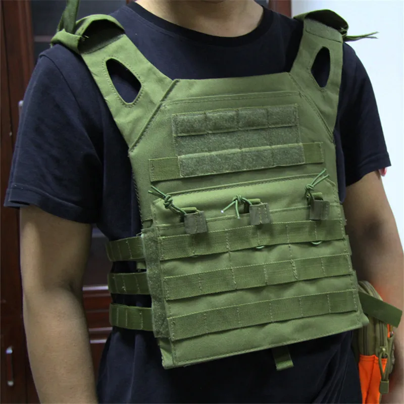 Мужской жилет для охоты рыбалки страйкбола спорта пейнтбола несущая пластина JPC
