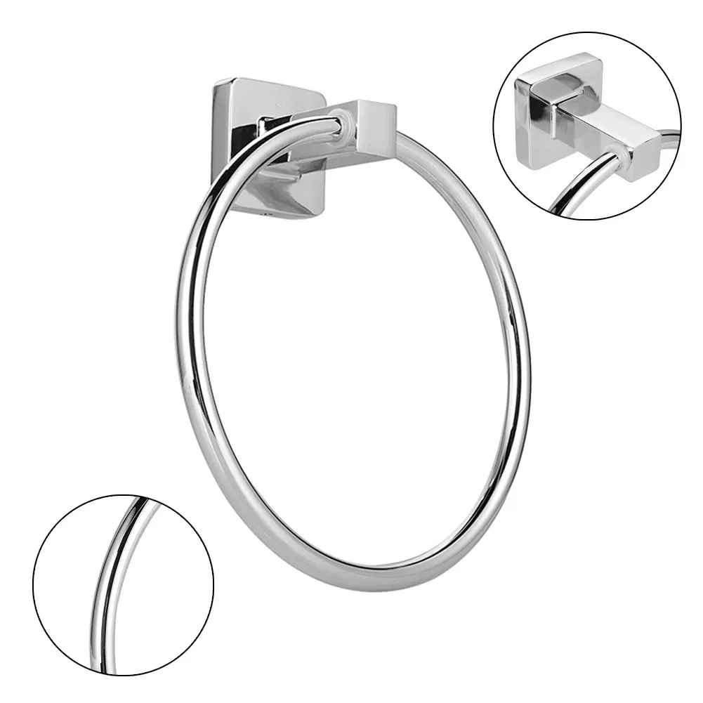 

Towel Ring and Toilet Paper Holder Set Bathroom Hardware Set for Bathroom Towel Rack Towel Hanger Wall Mounted
