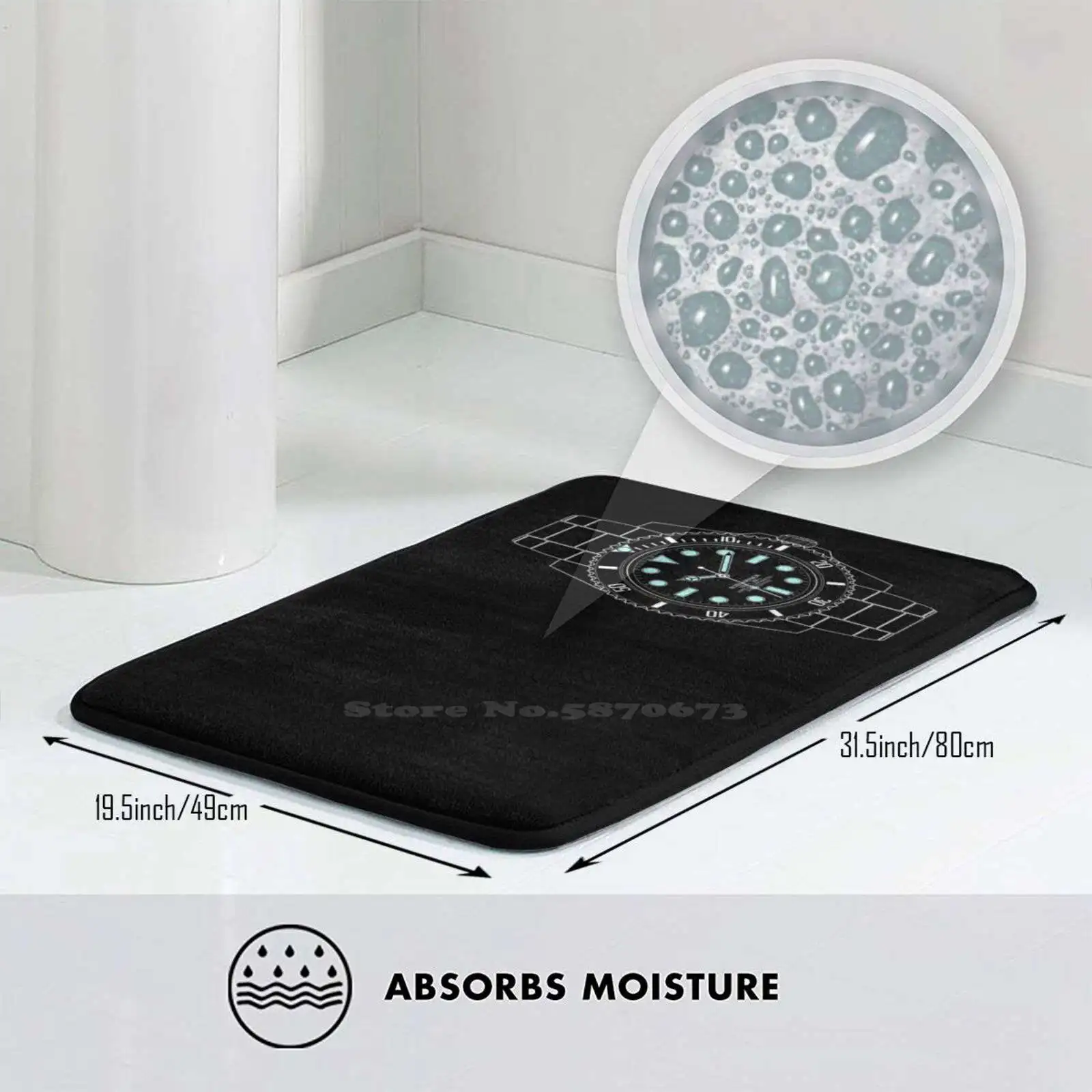 Домашний ковер Lume 3 размера для комнат Speadmaster James Bond mes Movie Skx Sxx007 Skx009 Explorer 2 Ii - купить