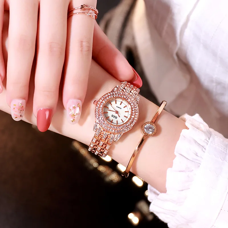 

Fashion Women Watch With Diamond Watch Ladies Top Luxury Brand Ladies Casual WomenS Bracelet Crystal Watches Relogio Feminino