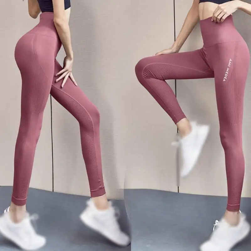 

High Waist Seamless Yoga Pants Super Stretchy Sport Push Up Legging Women Yoga Pants Gym Workout Tights Running Sport Leggings