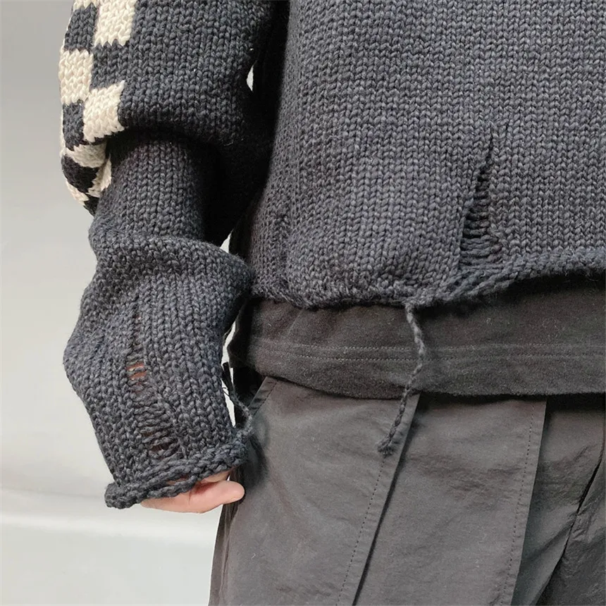 

Rhude Hoodie 2020 Men Women Classic Checkers Print Rhude Hoodies VINTAGE CHECKERED GRAPHIC Sweatshirts High Quality Hem Hairline