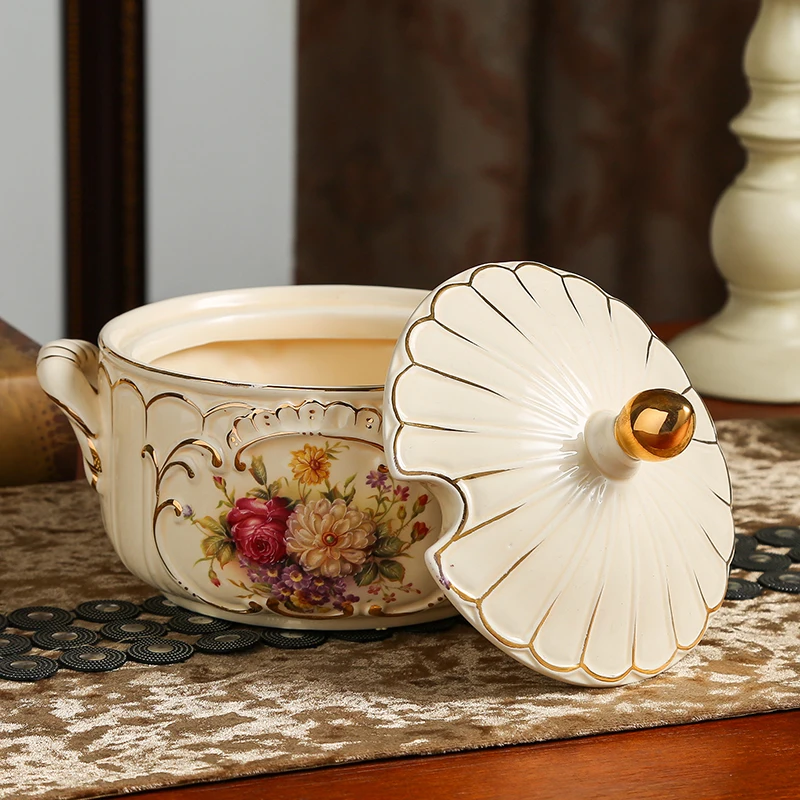 Свадебное украшение керамическая чаша для супа противоожоговая двойная крышка