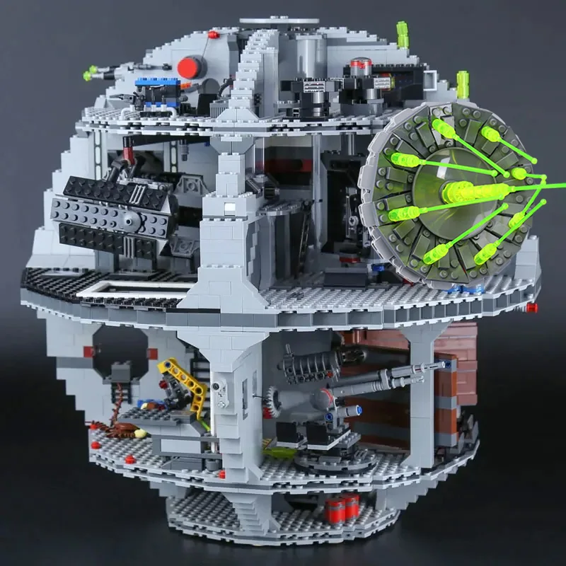 

4216PCS With 25 MINI Figures DS-1 Platform Death Star Plan Super Great Ultimate Weapon Building Blocks Bricks Christmas Toy Gift