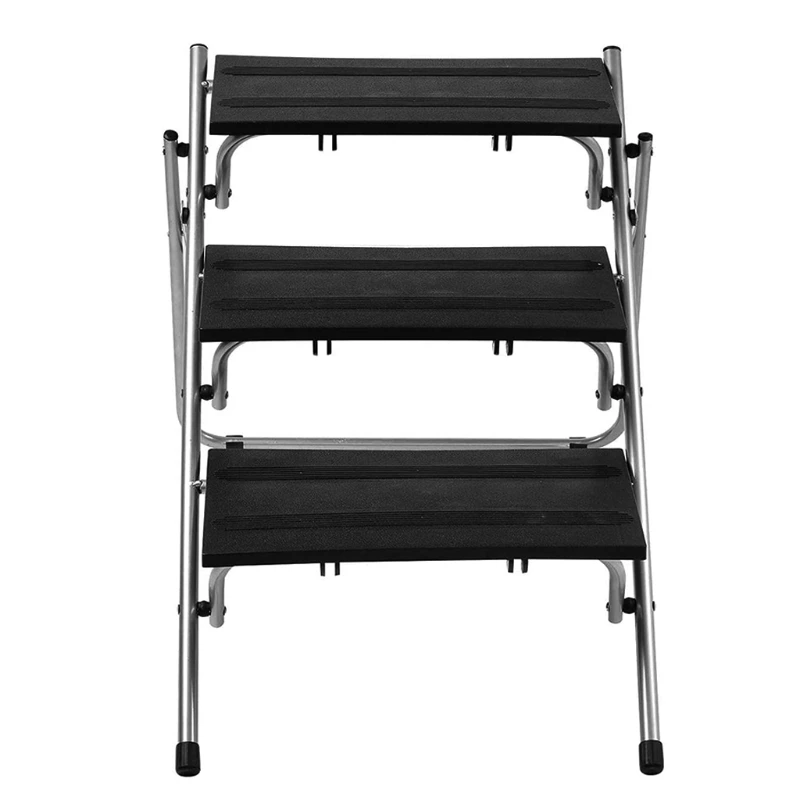 

3-Steps Pet Climbing Ladder for High Beds Premium Quality Car Pet Foldable Step Stairs Couch 2-in-1 Foldable Pet Steps