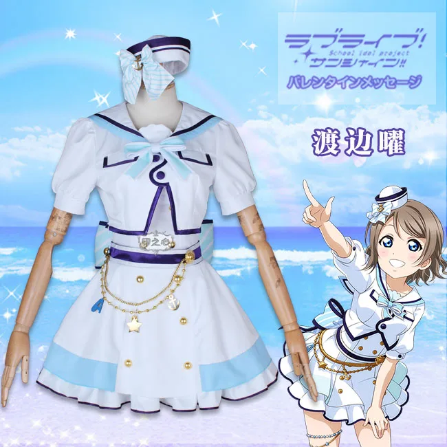 Костюм для косплея аниме Love live 6 лет костюм матросской Лолиты |