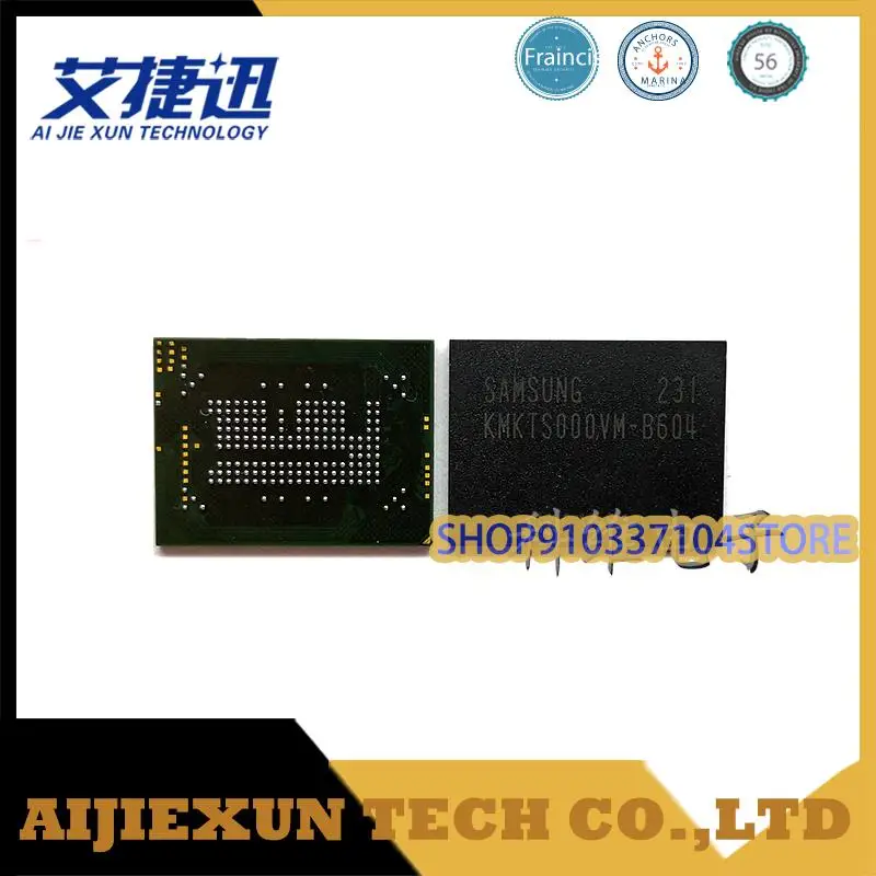 Новые и оригинальные микросхемы памяти 2 шт./лот KMKTS000VM-B604 186pins 16 + 1 16Gmemory IC Новые и оригинальные микросхемы памяти 2 шт./лот KMKTS000VM-B604 186pins 16 + 1 16Gmemory IC