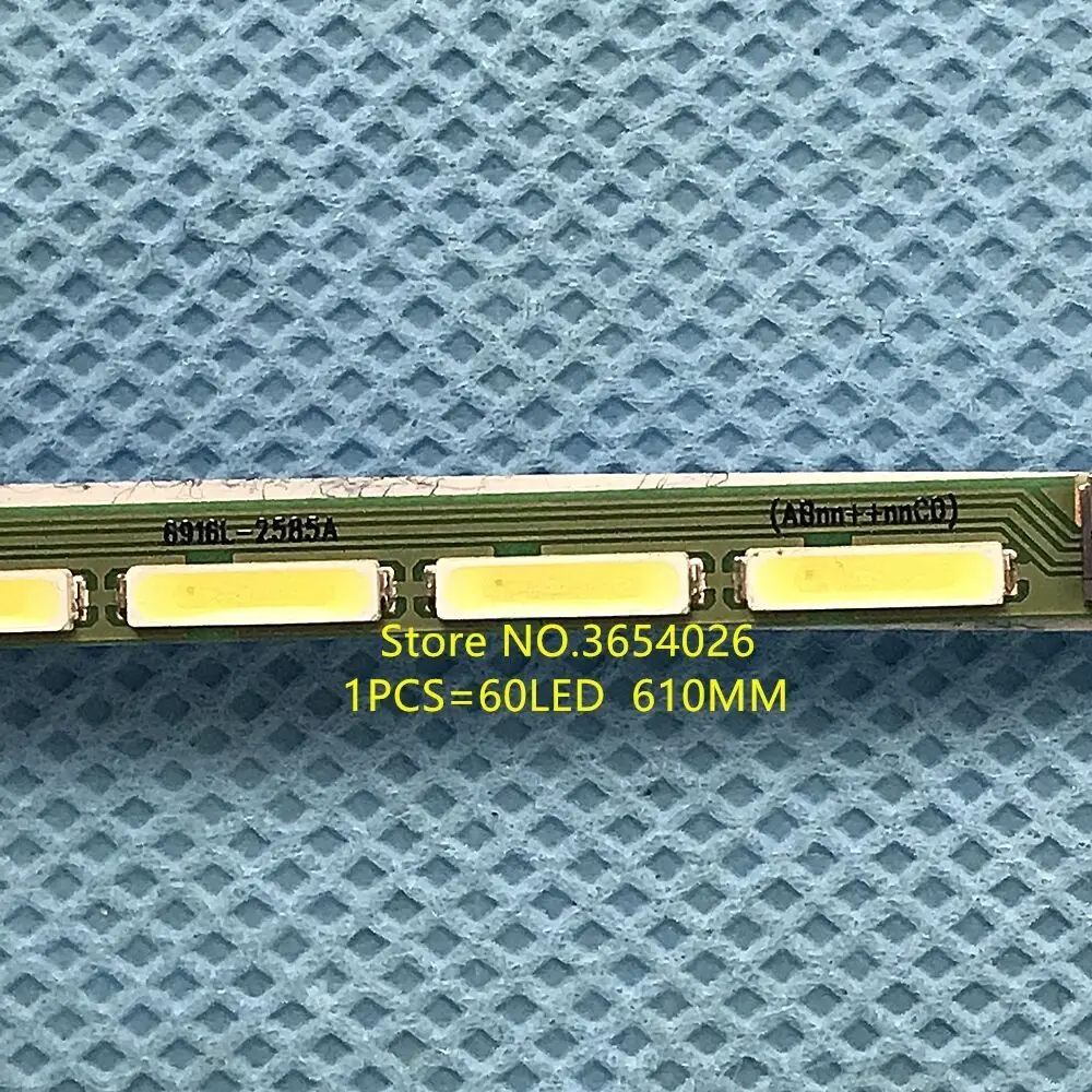 1 шт. 610 мм светодиодная полоса черного света 60 светодиодов для AOC TV I2769V 6916L-2585A