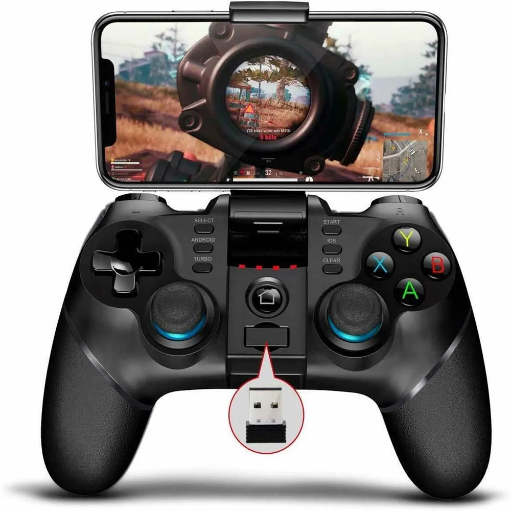 

2.4G Controller Gamepad Android Wireless Joystick Joypad with OTG Converter For Smart Phone For Tablet PC Smart TV Box