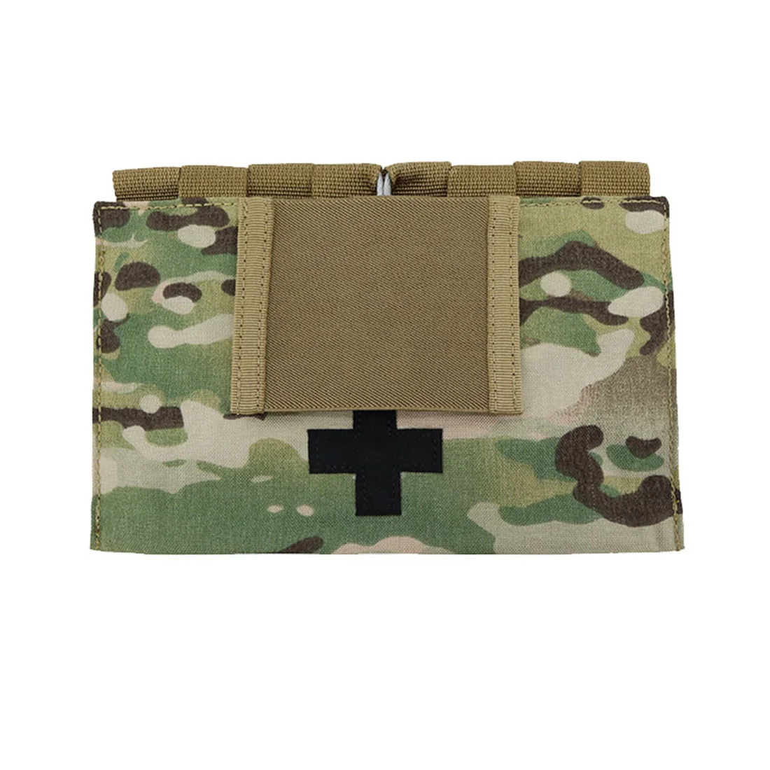 

Sunsnow 9022 Tactical Medical Pouch First Aid Kit Quick Release Accessories Pouch - MC BK RG