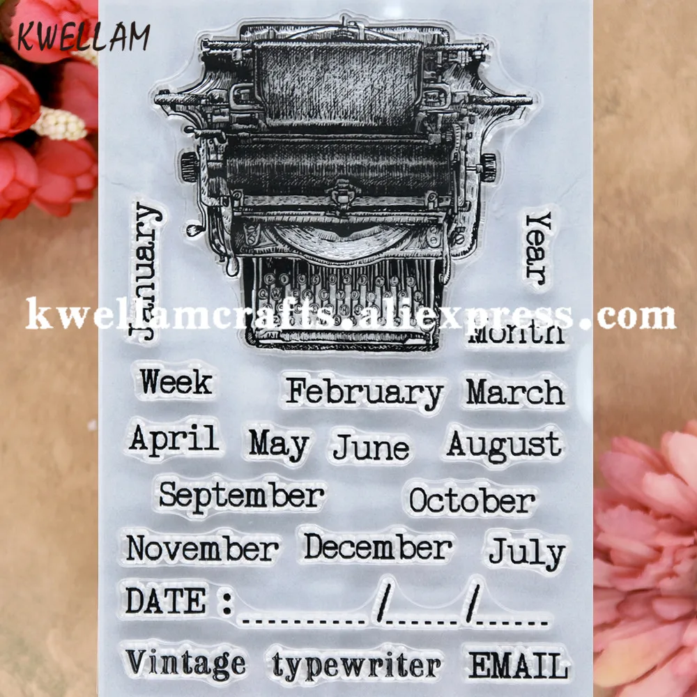 Месяц неделя год винтажная Дата январь февраль альбом для скрапбукинга