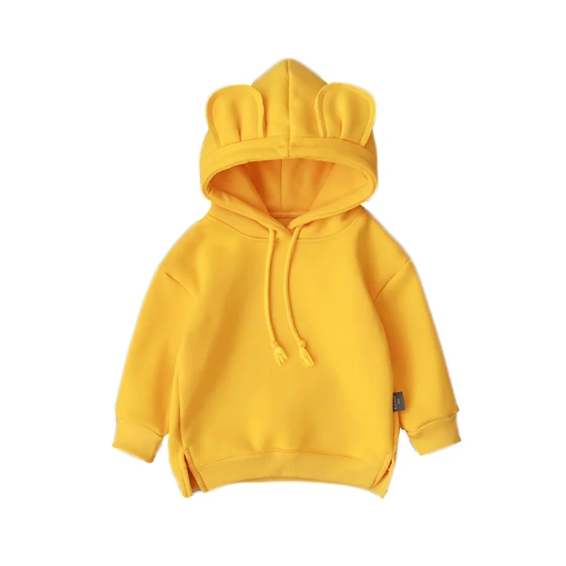 

Baby Girl Clothes Autumn Toddler Boy Girl Outerwear Casual Long Sleeve Ear Design Hoodie Sweatshirt Coat