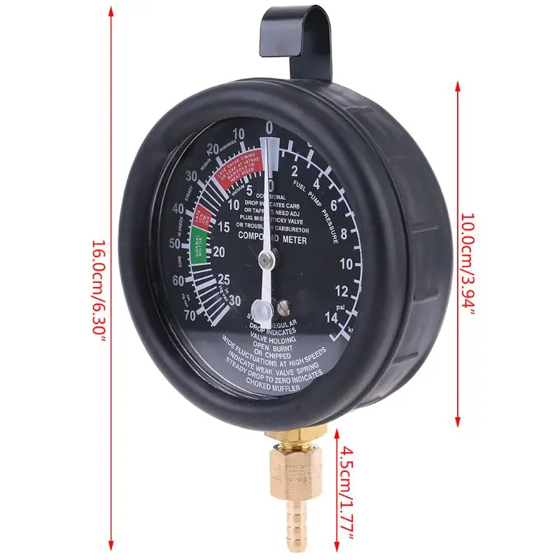 1 комплект топлива Давление Тесты топливный насос вакуумный er датчик утечки