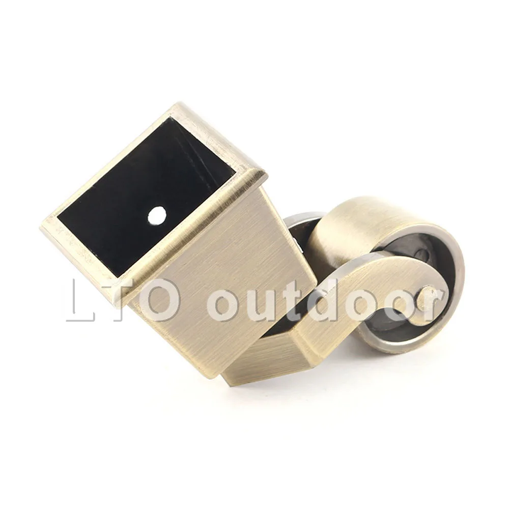 

8PCS Zinc Alloy Swivel Caster Wheels Metal Wheel No Noise Heavy Duty Furniture Caster Wheel For Sofa Cabinet Workbench