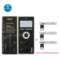 qianli copy power battery flex cable data corrector for phone 11 12pm non genuine battery popup error health warnning removing