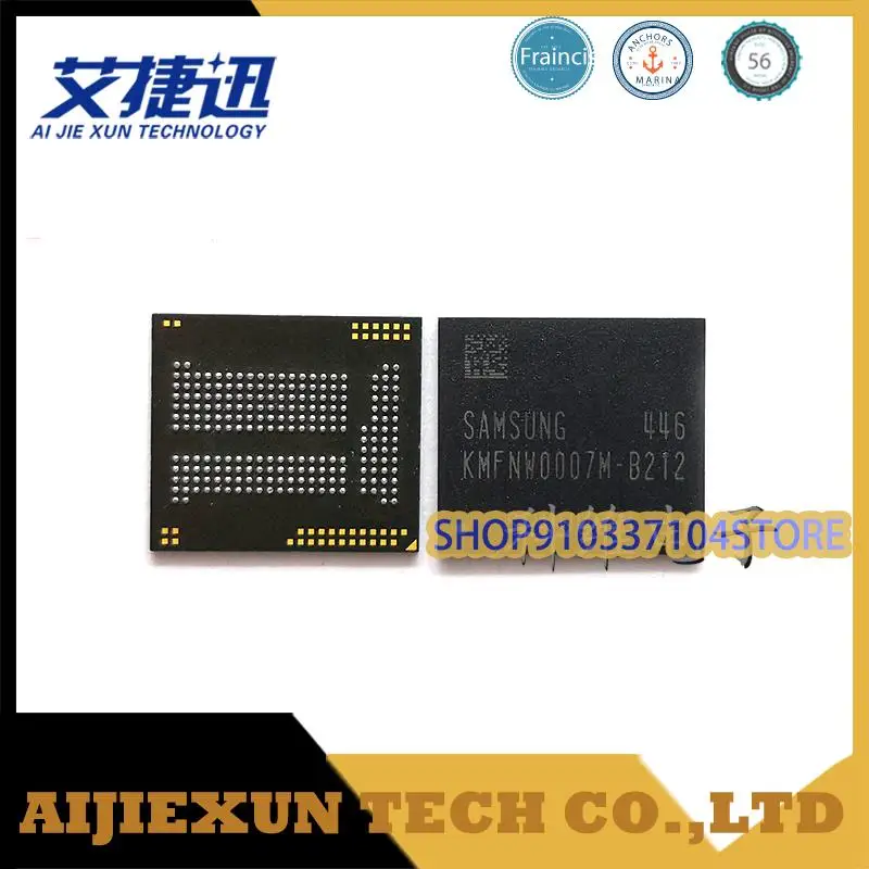 

2pcs/lot KMFNW0007M-B212 8+1 8G 221pins memory IC chips new and origianl