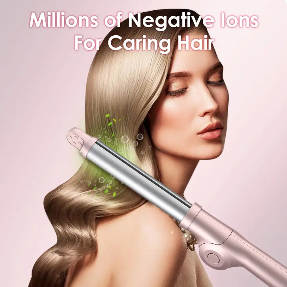 

Foldable Hair Curler Electric Professional Ceramic 30s Fast Heat Hair Curling Iron Straightener Flat Iron+Corn Plate Hair Curler