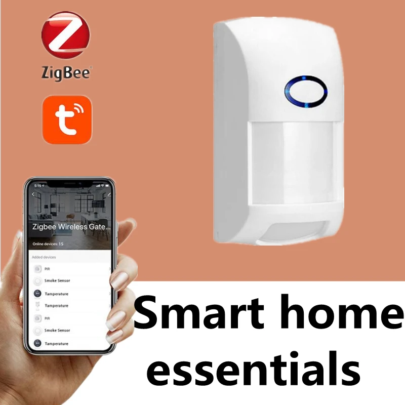 

2021 Смарт-приложение Tuya ZigBee, инфракрасная сигнализация человеческого тела, работает со шлюзом Tuya Zigbee, умная Домашняя электроника, Прямая пос...