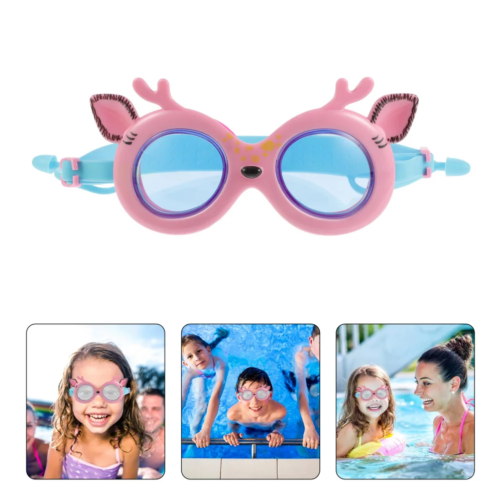 

1pc Kids Lovely Cartoon Swim Goggle Waterproof Swimming Glasses Anti Fog Goggle