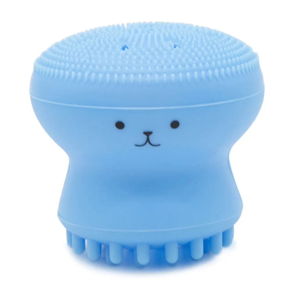 

Silicone Face Cleansing Brush Facial Cleanser Octopus Shape Facial Cleanser Exfoliator Face Scrub Washing Brush