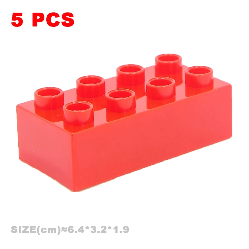 Крупная партия большой размер строительные блоки кирпичи 8 12 16 точек