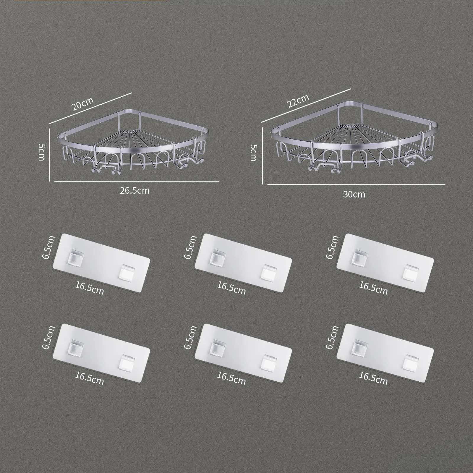 bathroom shelf stainless steel corner shower shelf no drilling bathroom storage shelves with hooks bathroom accessories free global shipping