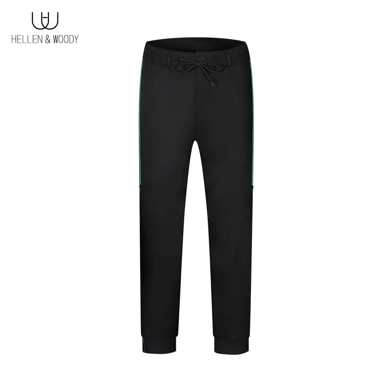 HW Mens Sport Pants New Spring Jogging Trousers Pocket Sport Pants Sweatpants with Elastic Drawstring Waistband