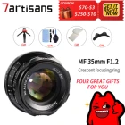 Объектив 7artisans с постоянным фокусным расстоянием 35 мм F1.2 для Sony ENikon ZFuji XF APS-C