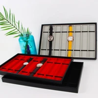 8 mesh bracelet stand jewelry tray artificial leather jewelry box