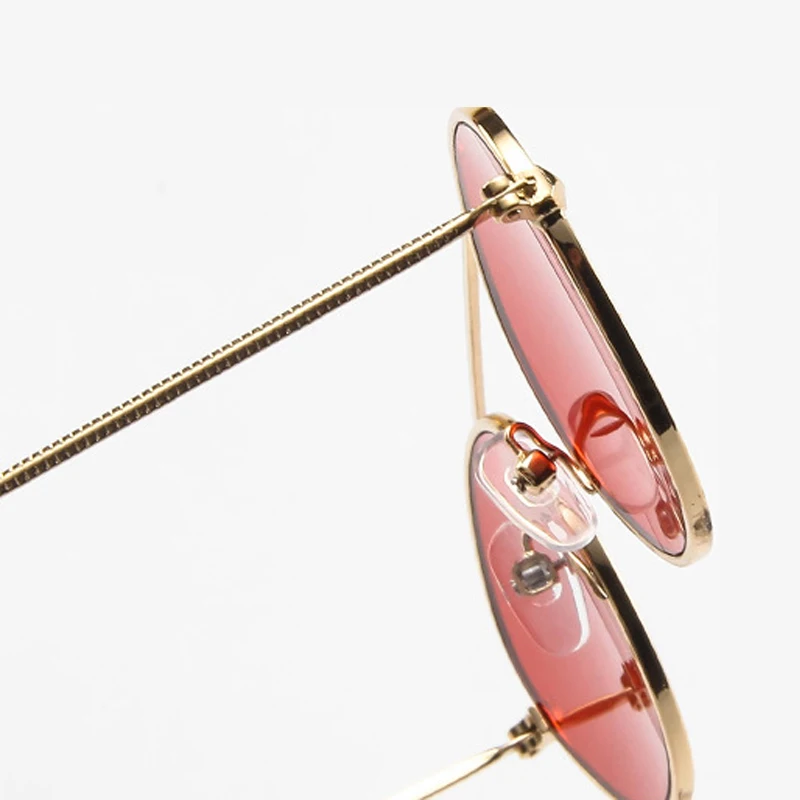 Женские круглые солнцезащитные очки LeonLion винтажные маленькие в стиле ретро